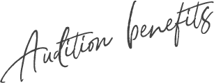audition benefit