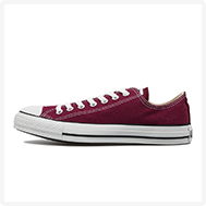 CANVAS ALL STAR OX マルーン