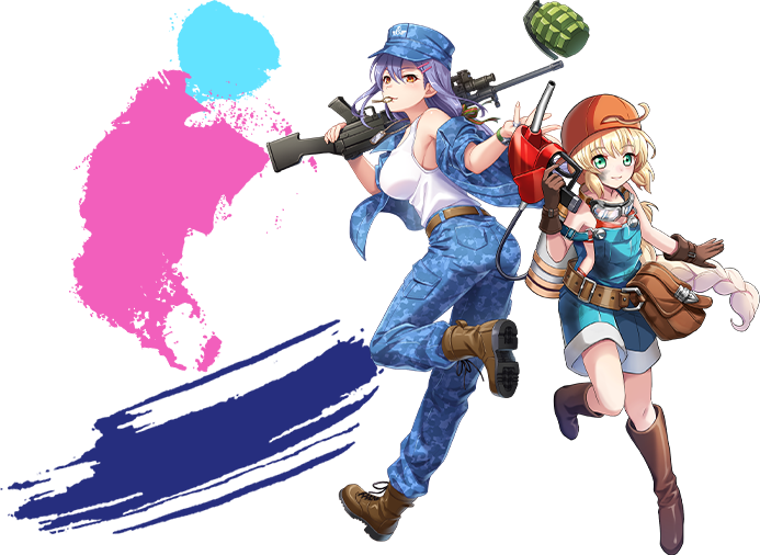 ビビッドアーミーキャラクター