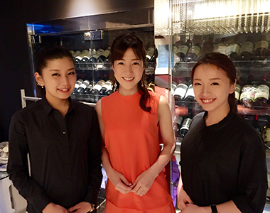 スタッフさん２人と高岡さん